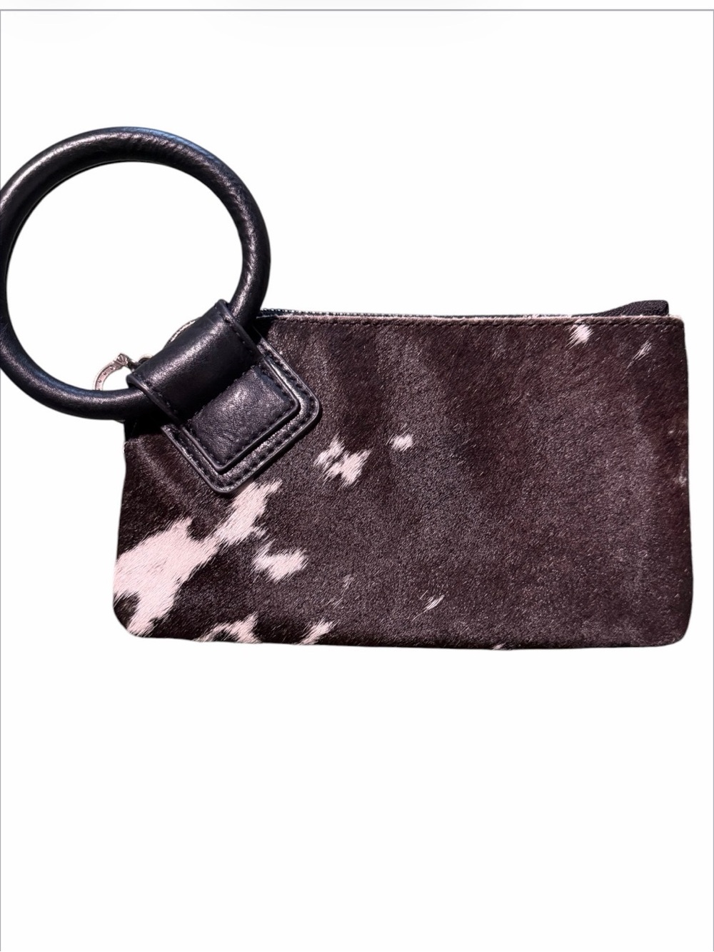 Montana West Plum Leather Embossed Clutch